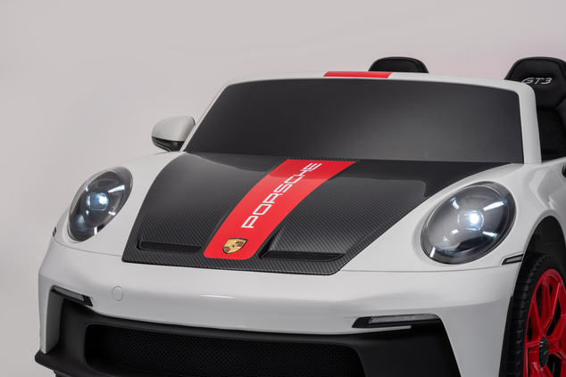 Porsche 911 GT3 RS macchina elettrica per bambini 24V 4x4 | con licenza | Beneo Motors | 2 posti | Batteria al litio | Sedili in similpelle ROSSI | Ruote EVA
