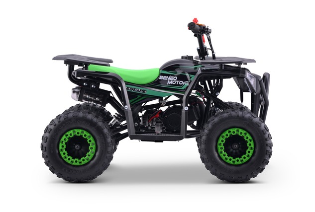 Kids Petrol Pocket Quad 49cc | Beneo Motors Escape Green | Ages 4+ | Speed Limiter