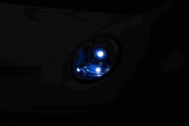 Electric Ride-on car RUF GT 12V, white, Opening doors, 2.4 GHz remote control, LED lights front and 