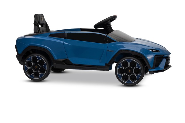 Electric Ride-on Car Lamborghini Lanzador 12V with rear-wheel drive, licensed (Single seater), blue,