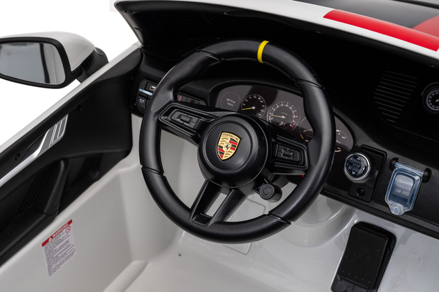 Porsche 911 GT3 RS macchina elettrica per bambini 24V 4x4 | con licenza | Beneo Motors | 2 posti | Batteria al litio | Sedili in similpelle ROSSI | Ruote EVA