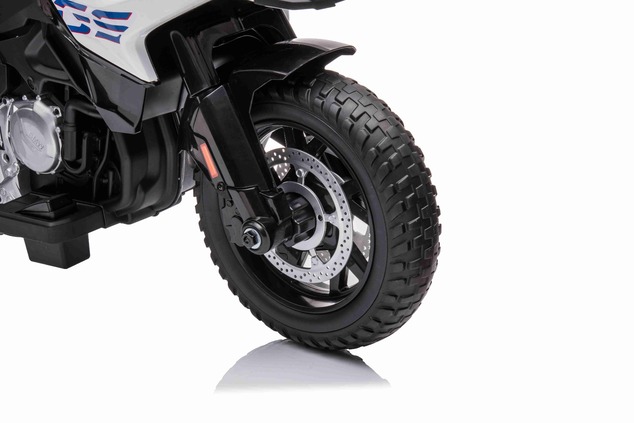 Electric Motorbike BMW F850 GS, Licensed, 12V battery, EVA soft wheels, 2 x 35W Engines, LED Lights,