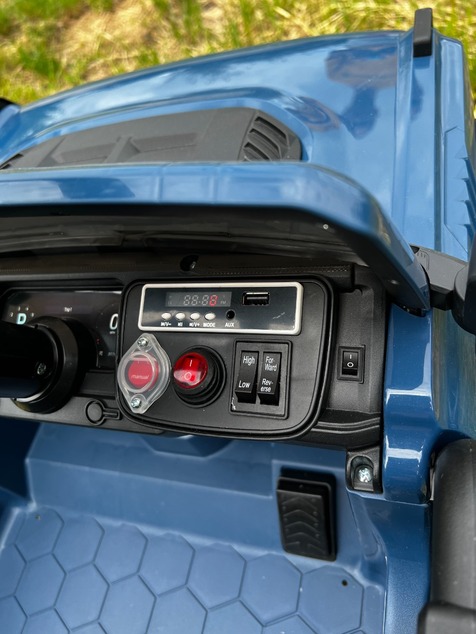 Electric Ride-On Car Ford Bronco with Rear-Wheel Drive, Licensed (Single-Seater), Blue, Lithium Batt