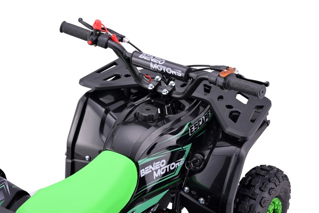 Kids Petrol Pocket Quad 49cc | Beneo Motors Escape Green | Ages 4+ | Speed Limiter