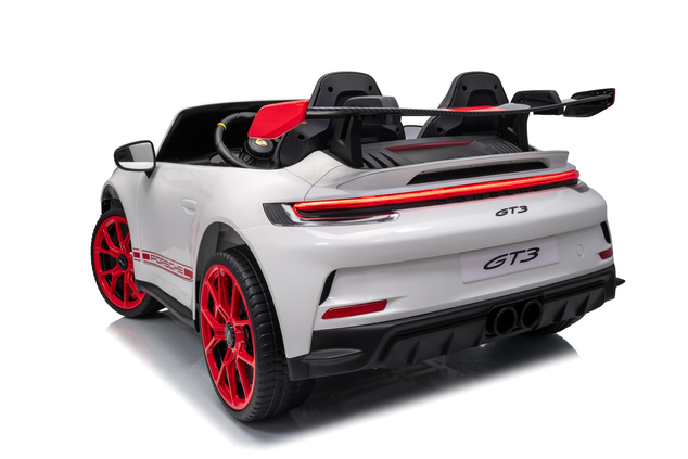 Porsche 911 GT3 RS macchina elettrica per bambini 24V 4x4 | con licenza | Beneo Motors | 2 posti | Batteria al litio | Sedili in similpelle ROSSI | Ruote EVA