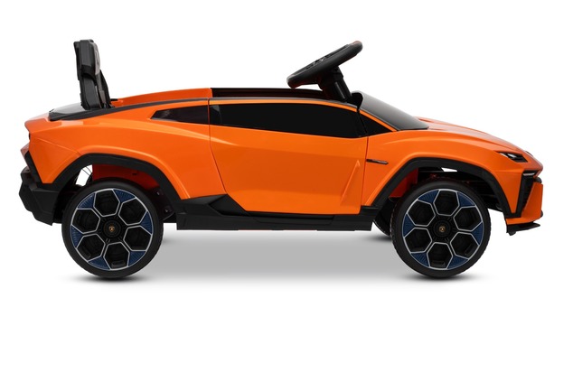 Electric Ride-on Car Lamborghini Lanzador 12V with rear-wheel drive, licensed (Single seater), orang