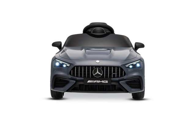 Electric Ride-on car Mercedes CLE 12V with rear-wheel drive, grey, Single seater, Lithium battery, L