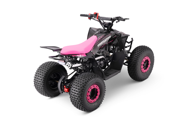 Quad a benzina per bambini 125 cc | Beneo Motors Predator | Rosa