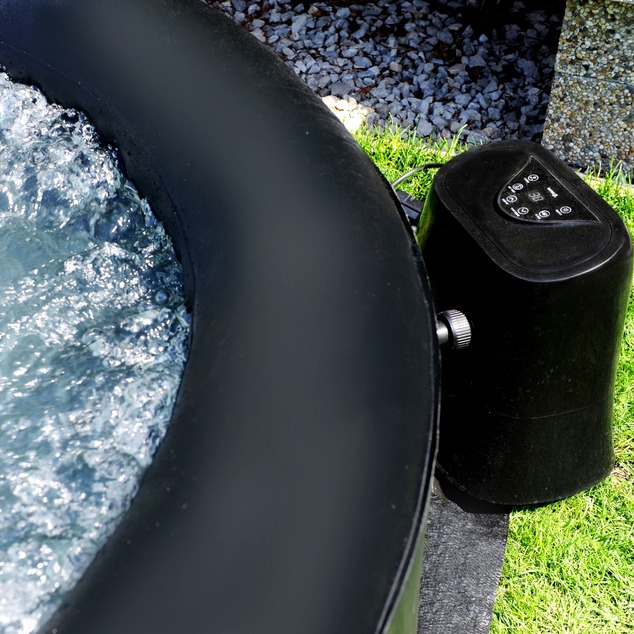BeneoSpa NEW Portable Inflatable Bubble Spa, Hot Tube, Jacuzzi, Black