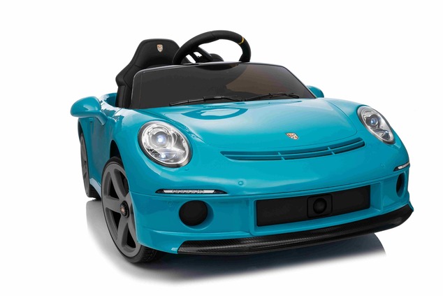 Electric Ride-on car RUF GT 12V, blue, Opening doors, 2.4 GHz remote control, LED lights front and r