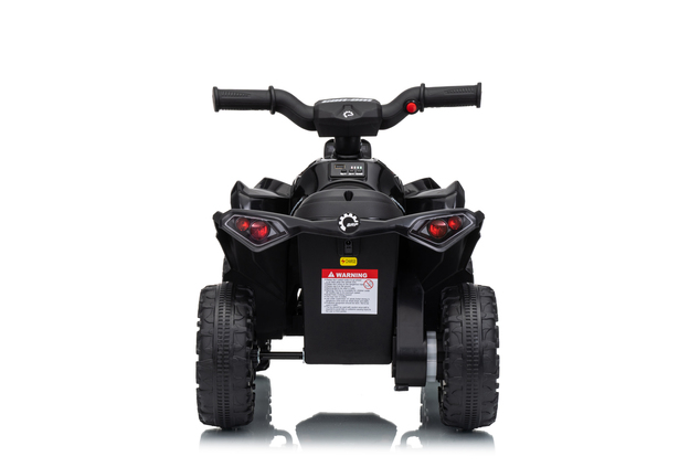 Licencovaná dětská elektrická mini čtyřkolka 25 W | Can-Am Renegade | Lithiový akumulátor 7,2 V | Černá