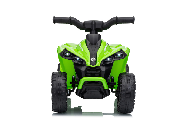 Licencovaná dětská elektrická mini čtyřkolka 25 W, lithiový akumulátor 7,2 V | Can-Am Renegade | Zelená