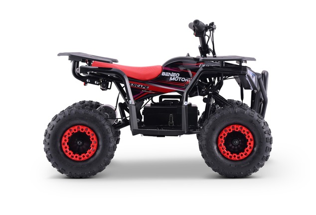 Kids Electric Mini Quad 800W | Beneo Motors Escape Red | Ages 4+ | 3-Speed Limiter