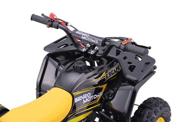 Benzine quad voor kinderen 49 cc | Beneo Motors Escape | Geel