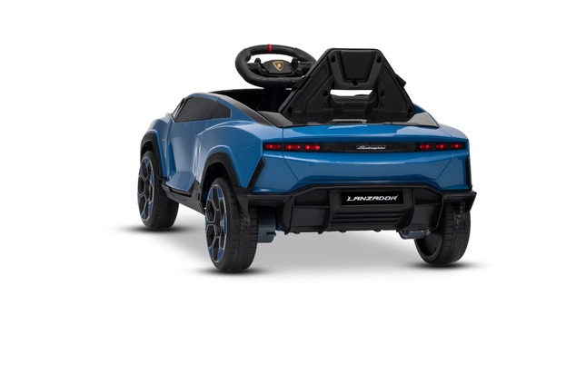 Electric Ride-on Car Lamborghini Lanzador 12V with rear-wheel drive, licensed (Single seater), blue,