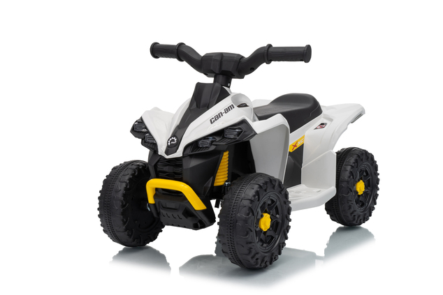 Licencovaná dětská elektrická mini čtyřkolka 25 W | Can-Am Renegade | Lithiový akumulátor 7,2 V | Bílá