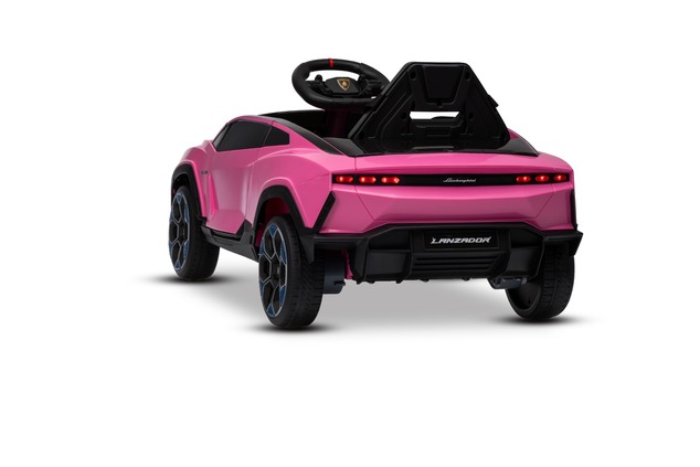Electric Ride-on Car Lamborghini Lanzador 12V with rear-wheel drive, licensed (Single seater), pink,