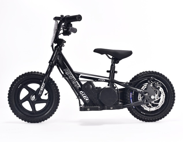 Children's electric balancer RIRIBIKE RTX3 24V (12"), black, Lithium battery, 100W motor, Disc brake