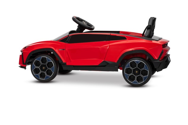 Electric Ride-on Car Lamborghini Lanzador 12V with rear-wheel drive, licensed (Single seater), red, 
