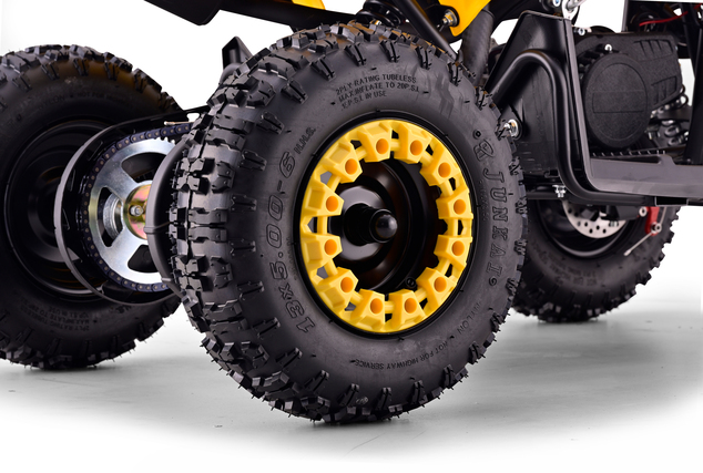 Mini quad a benzina 50cc | Beneo Motors MTX | Per bambini di 5-10 anni | Limitatore di velocità
