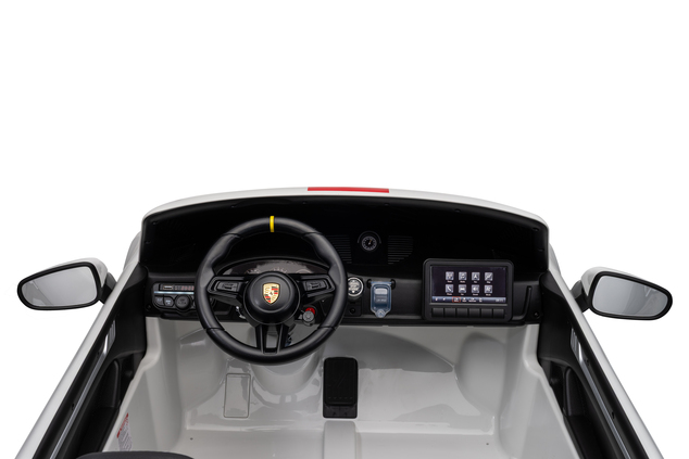 Porsche 911 GT3 RS macchina elettrica per bambini 24V 4x4 | con licenza | Beneo Motors | 2 posti | Batteria al litio | Sedili in similpelle ROSSI | Ruote EVA
