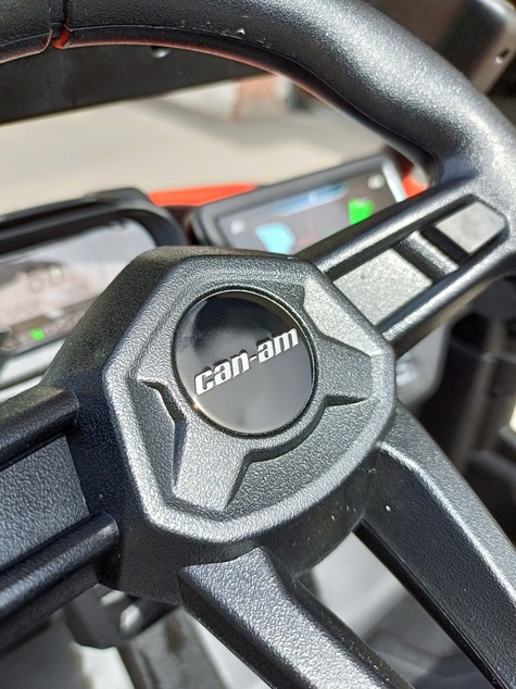 Electric Ride-on car Can-am Maverick One-seater with 4X4 drive, Orange, Independent suspension, 2.4