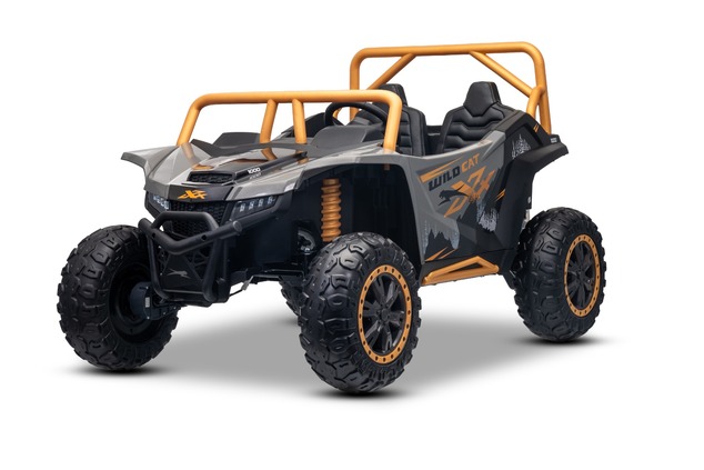 Electric Ride-on buggy Artic CAT XXL 4x4 24V, gray, two-seater, Soft EVA wheels, Powerful engines, L
