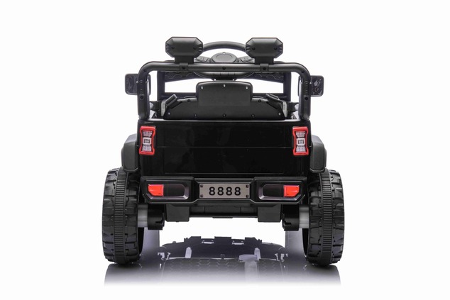 Electric car for children OFFROAD NEW with rear-wheel drive, black, Lithium battery, High chassis, W
