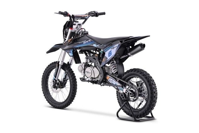 Benzin-Motocross für Jugendliche und Erwachsene – Beneo Motors Cross GRX Blau – 125 ccm