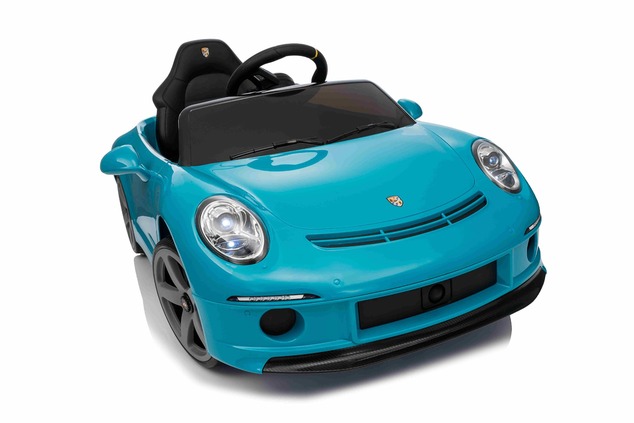 Electric Ride-on car RUF GT 12V, blue, Opening doors, 2.4 GHz remote control, LED lights front and r