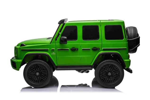 Electric Ride-on car Mercedes-Benz G63 AMG 4x4² Two-seater 24V, Green painted, MP4 Player with USB/A