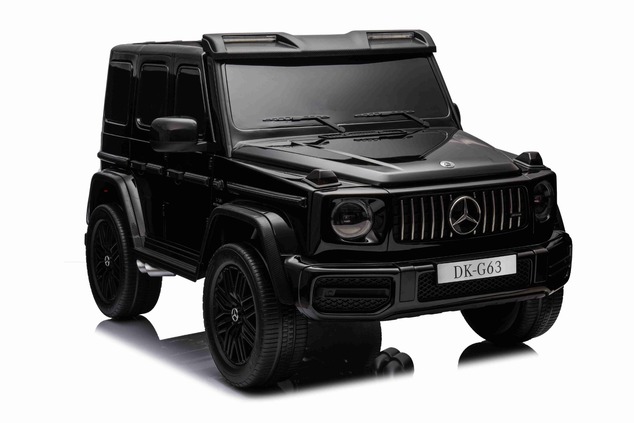 Electric Ride-on car Mercedes-Benz G63 AMG 4x4² Two-seater 12V, black, MP3 Player with USB/AUX input