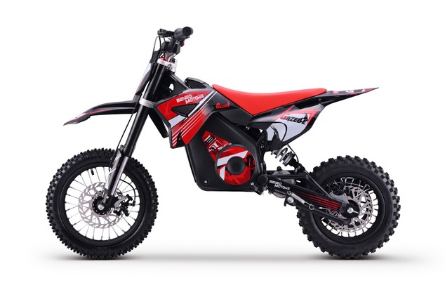 Elektro Dirtbike für Kinder 1000 W | Beneo Motors Gazelle Rot | geeignet für 6–10 Jahre | Geschwindi