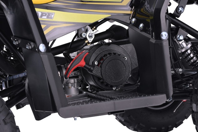 Benzine quad voor kinderen 49 cc | Beneo Motors Escape | Geel