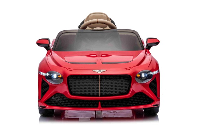 Electric Ride-on car Bentley Bacalar 12V, red, Doors opening upwards, 2.4 GHz remote control, LED li