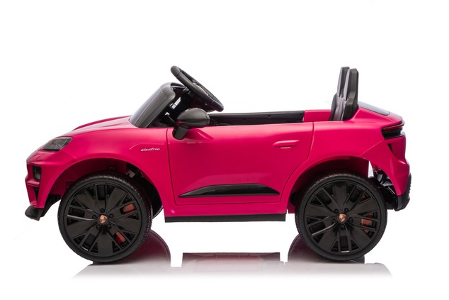 Electric Ride-on car Porsche Macan 12V Licensed with rear-wheel drive (Single seat), pink, Lithium b