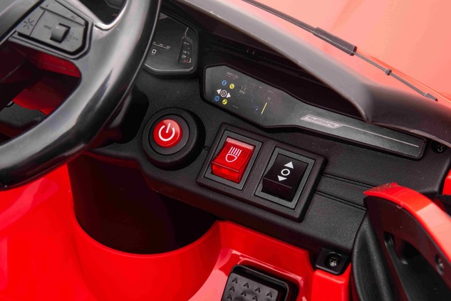 Auto elettrica per bambini Audi RS6 12V, Rosso | Sedile in pelle | Porte apribili | 2 × 25 W motore 