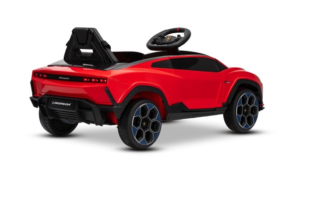 Electric Ride-on Car Lamborghini Lanzador 12V with rear-wheel drive, licensed (Single seater), red, 