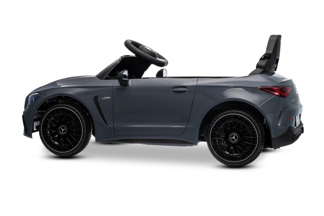 Electric Ride-on car Mercedes CLE 12V with rear-wheel drive, grey, Single seater, Lithium battery, L