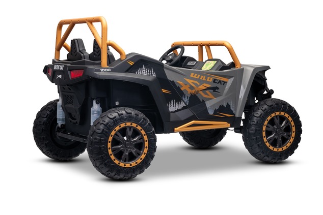 Electric Ride-on buggy Artic CAT XXL 4x4 24V, gray, two-seater, Soft EVA wheels, Powerful engines, L
