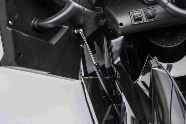 Electric Ride on Car Lamborghini Aventador 12V for two users, Red, Vertical opening doors, 2 x 12V E