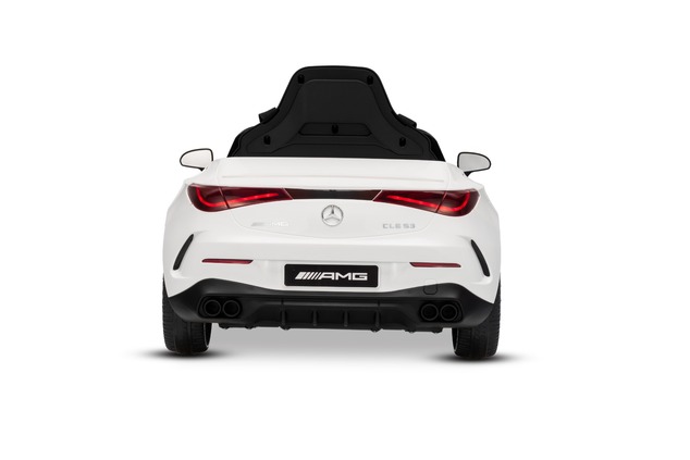Electric Ride-on car Mercedes CLE 12V with rear-wheel drive, white, Single seater, Lithium battery, 