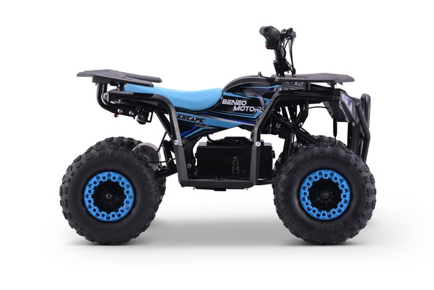 Kids Electric Mini Quad 800W | Beneo Motors Escape Blue | Ages 4+ | 3-Speed Limiter