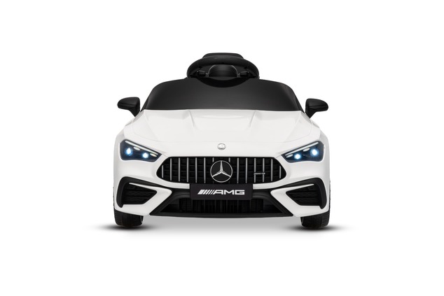 Electric Ride-on car Mercedes CLE 12V with rear-wheel drive, white, Single seater, Lithium battery, 