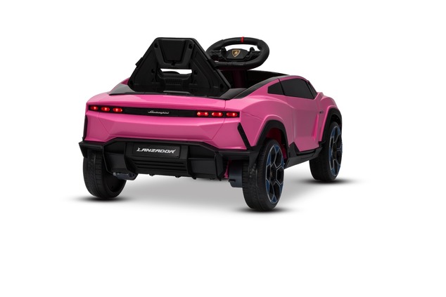Electric Ride-on Car Lamborghini Lanzador 12V with rear-wheel drive, licensed (Single seater), pink,