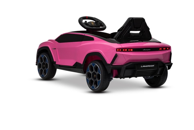 Electric Ride-on Car Lamborghini Lanzador 12V with rear-wheel drive, licensed (Single seater), pink,