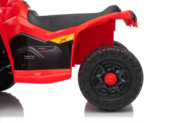 Licencovaná dětská elektrická mini čtyřkolka 25 W | Can-Am Renegade | Lithiový akumulátor 7,2 V | Červená