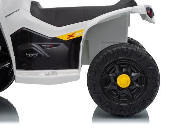 Licencovaná dětská elektrická mini čtyřkolka 25 W | Can-Am Renegade | Lithiový akumulátor 7,2 V | Bílá