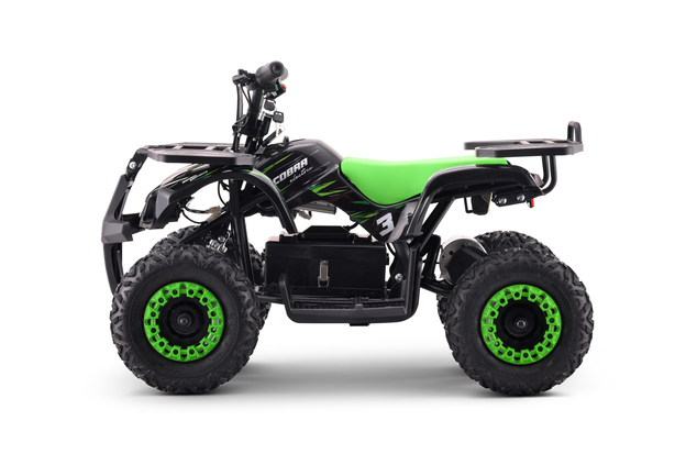 Quad électrique enfant 800 W | Beneo Motors Cobra Electric | Vert