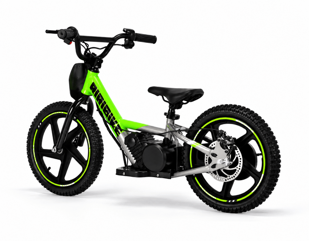 Elektrické odrážedlo 24 V, 250 W, 16" kola | Beneo Motors RIRIBIKE RTX6 S | Zelené